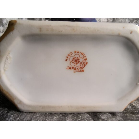 1920s Hotta Yu Shoten & Co Lusterware Teapot Set With Bird Design - Picture 9 of 11